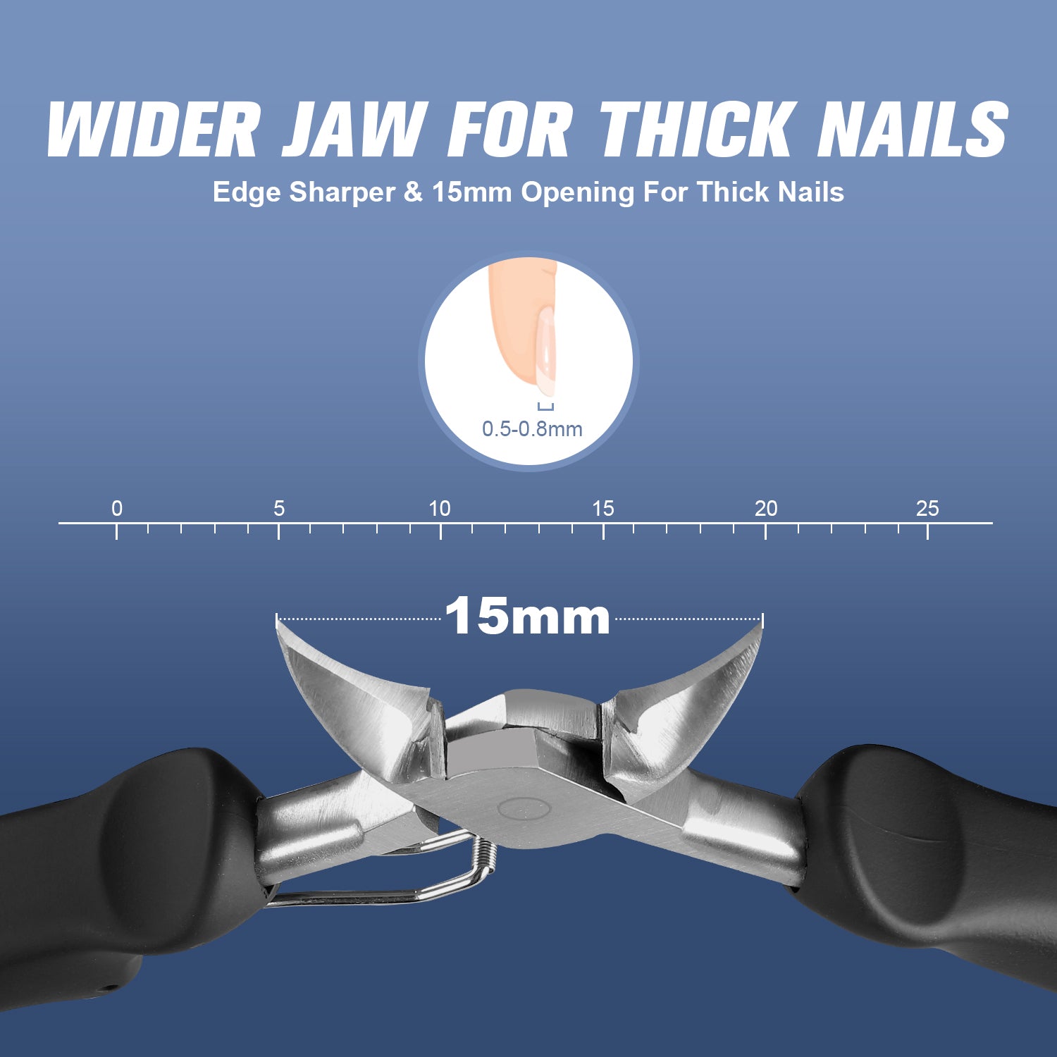  Professional Toenail Clippers for Thick Nails for